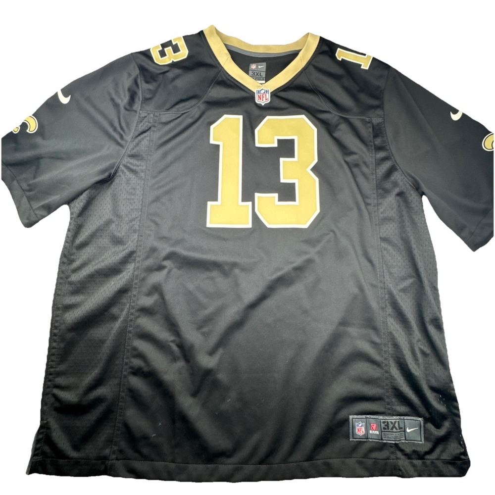 Nike Mens New Orleans Saints Michael Thomas Jersey 3XL Black Polyester Sports
